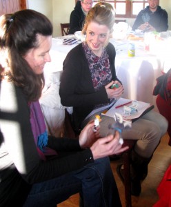 Volunteers learn about 'playing' in play therapy Volunteers learn about 'playing' in play therapy